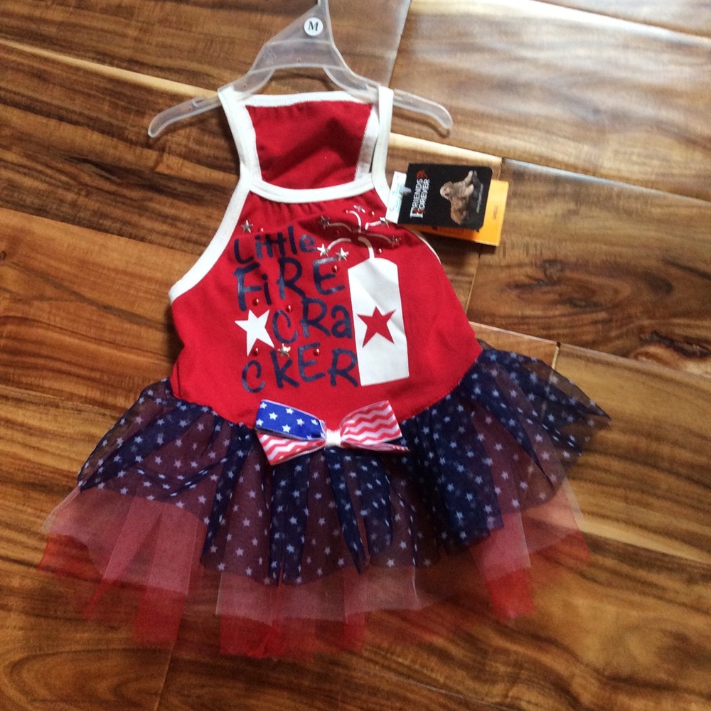 NEW Dog 4th of July Dress